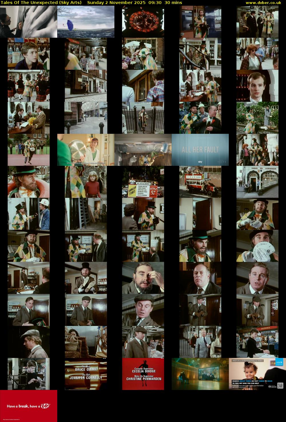 Tales Of The Unexpected (Sky Arts) Sunday 2 November 2025 09:30 - 10:00