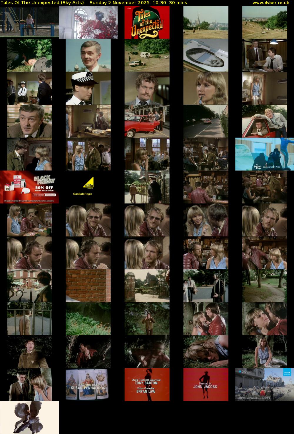 Tales Of The Unexpected (Sky Arts) Sunday 2 November 2025 10:30 - 11:00