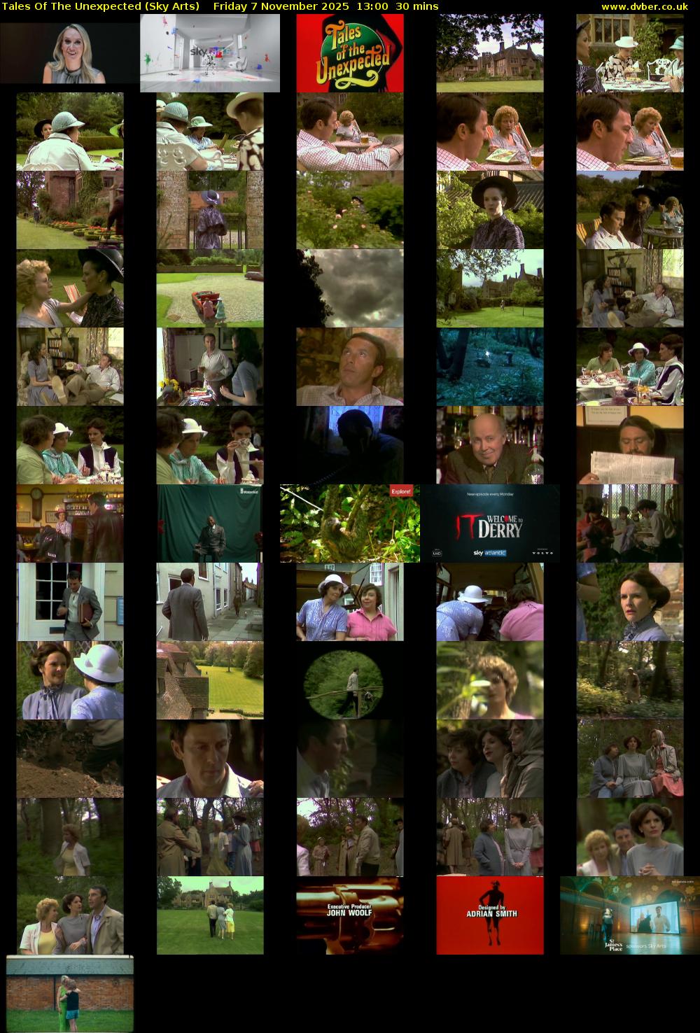 Tales Of The Unexpected (Sky Arts) Friday 7 November 2025 13:00 - 13:30