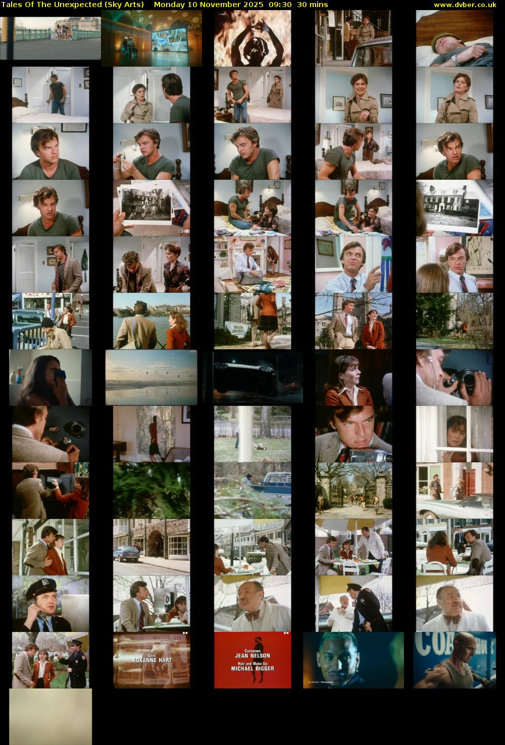 Tales Of The Unexpected (Sky Arts) Monday 10 November 2025 09:30 - 10:00