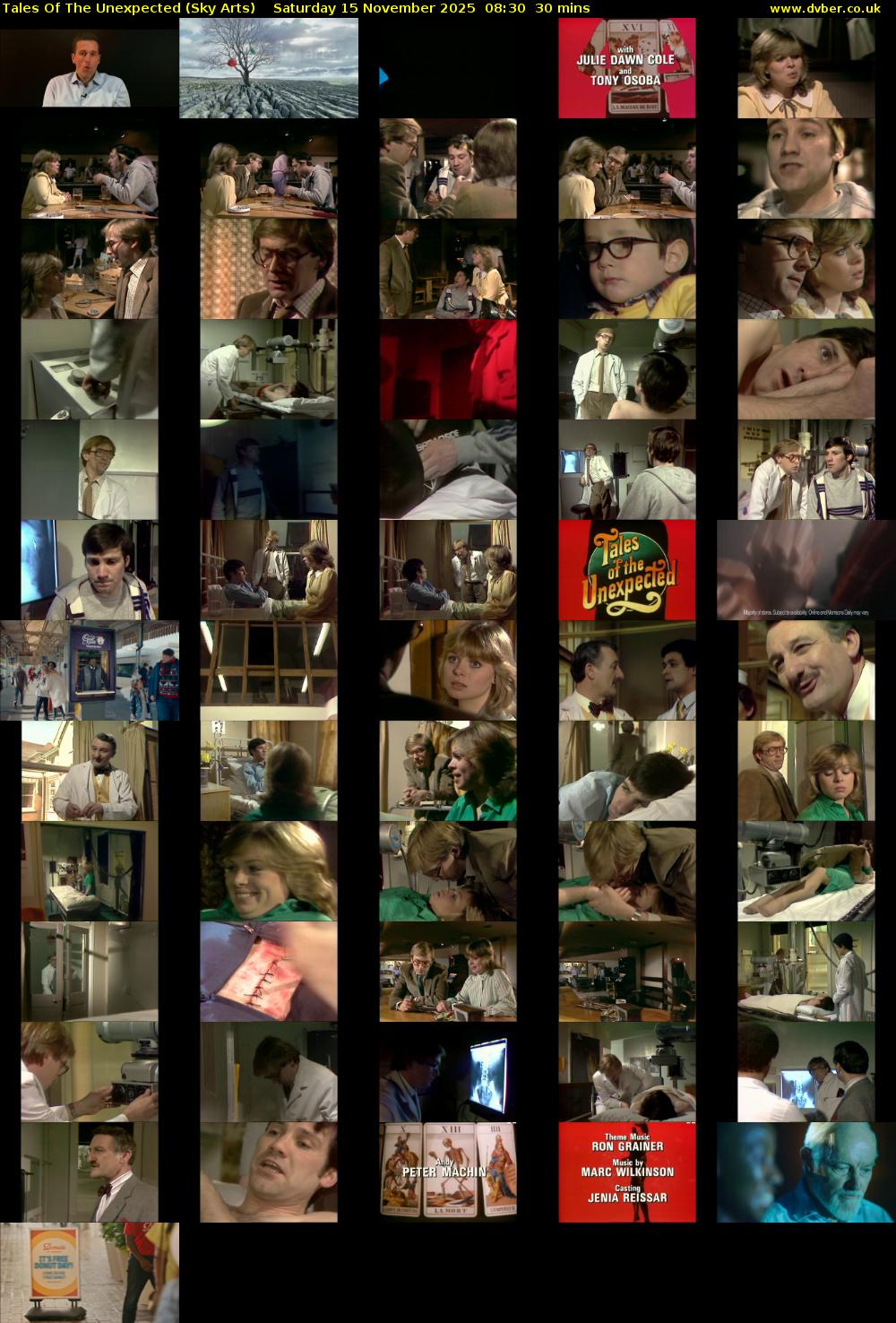 Tales Of The Unexpected (Sky Arts) Saturday 15 November 2025 08:30 - 09:00