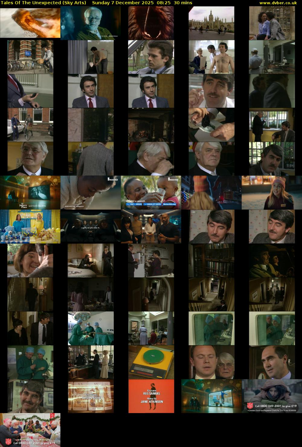 Tales Of The Unexpected (Sky Arts) Sunday 7 December 2025 08:25 - 08:55