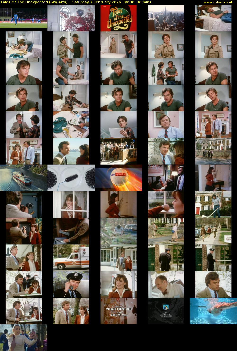 Tales Of The Unexpected (Sky Arts) Saturday 7 February 2026 09:30 - 10:00