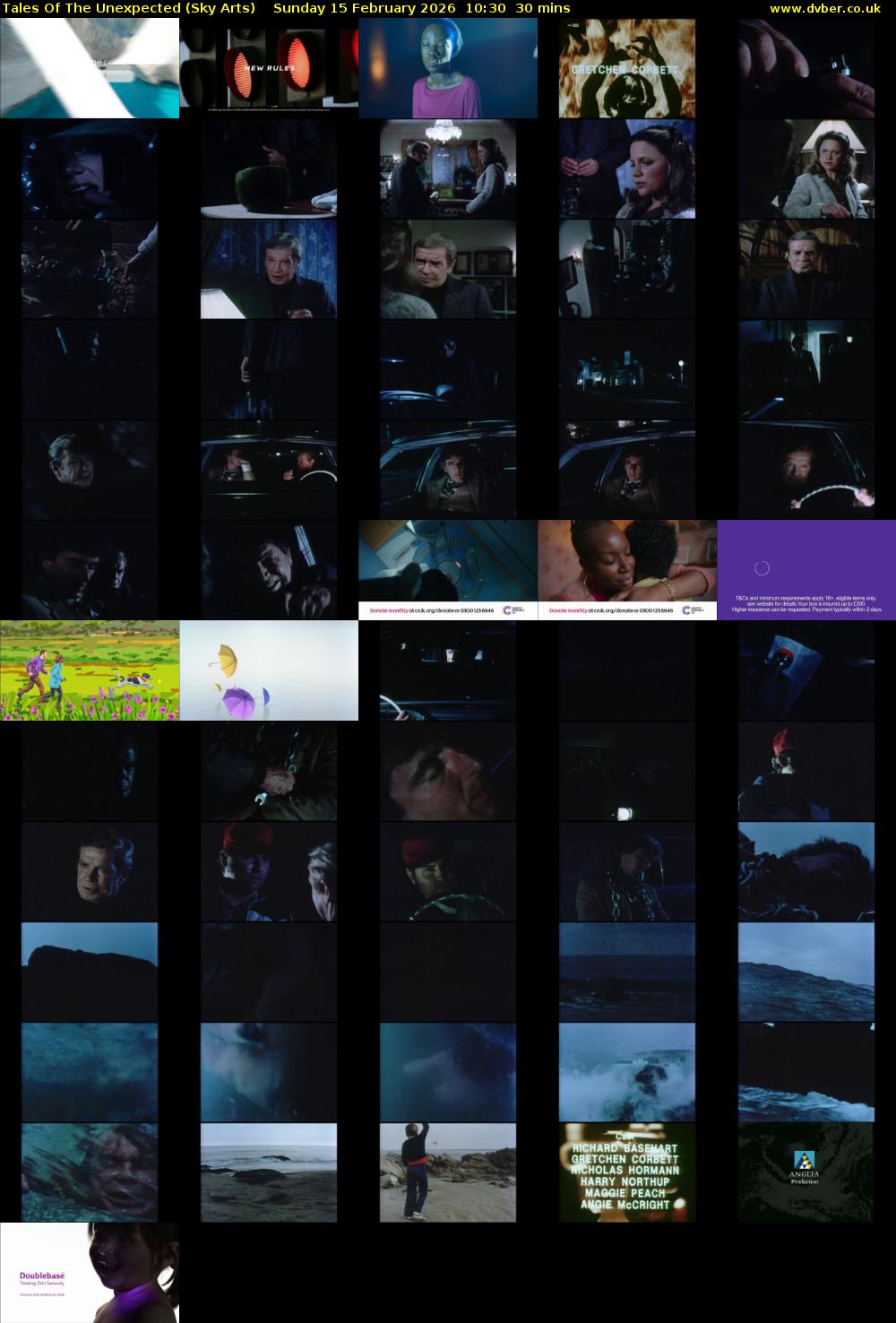 Tales Of The Unexpected (Sky Arts) Sunday 15 February 2026 10:30 - 11:00