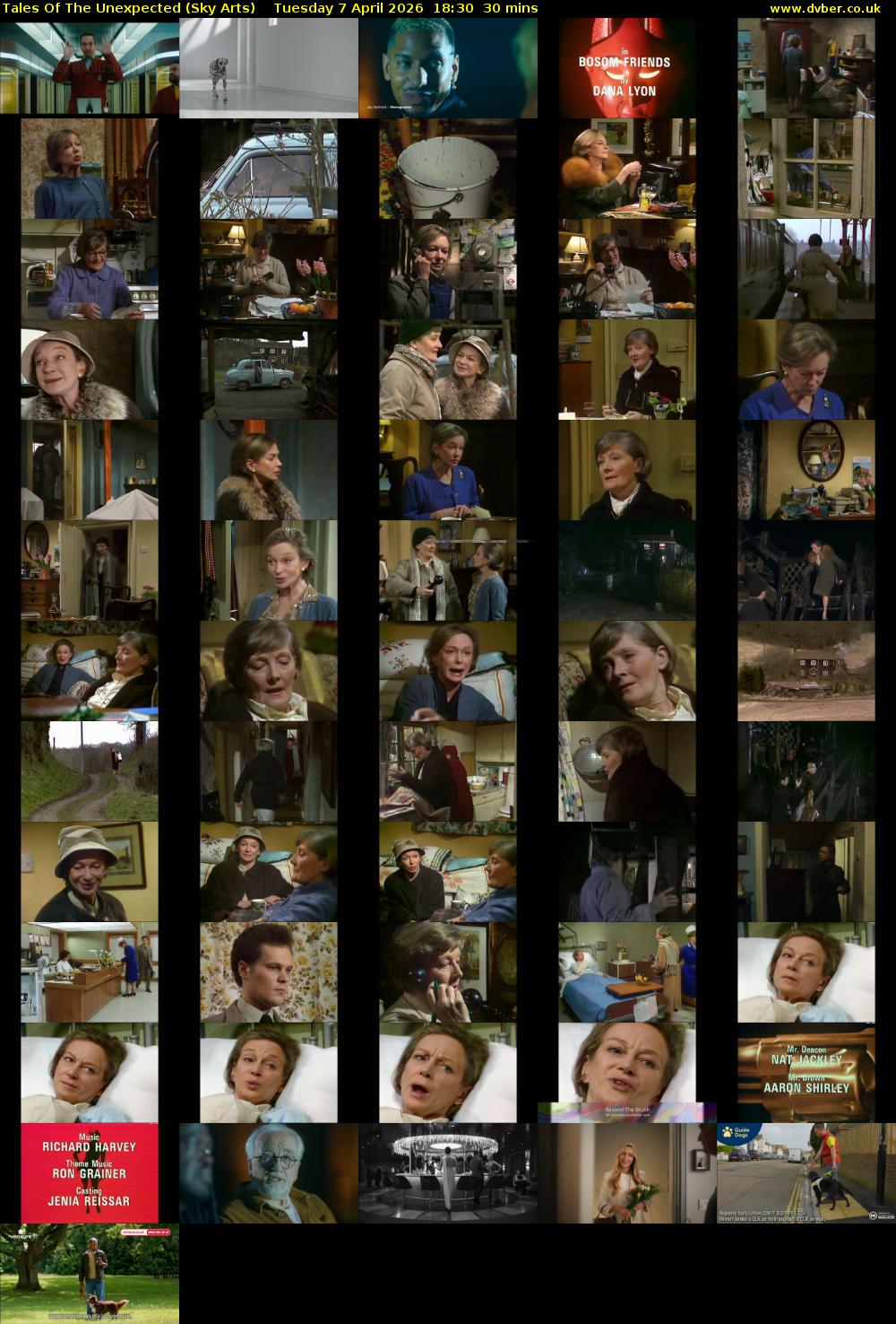 Tales Of The Unexpected (Sky Arts) Tuesday 7 April 2026 18:30 - 19:00