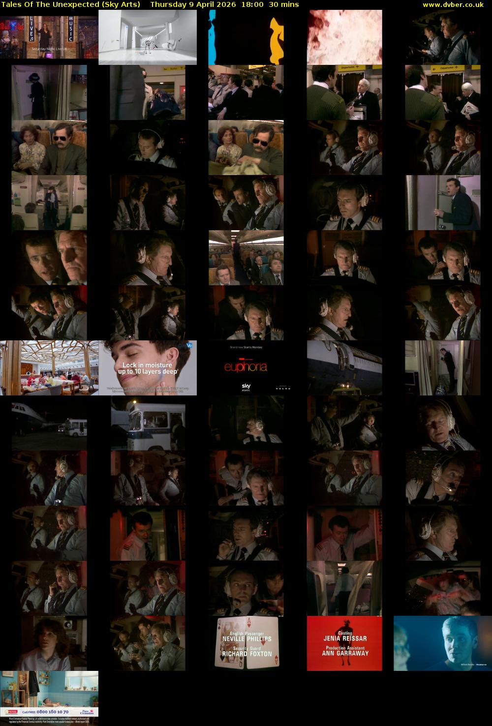 Tales Of The Unexpected (Sky Arts) Thursday 9 April 2026 18:00 - 18:30