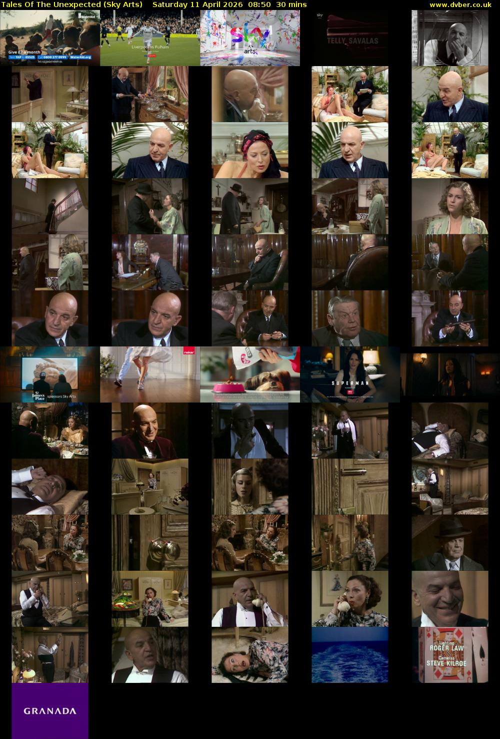 Tales Of The Unexpected (Sky Arts) Saturday 11 April 2026 08:50 - 09:20