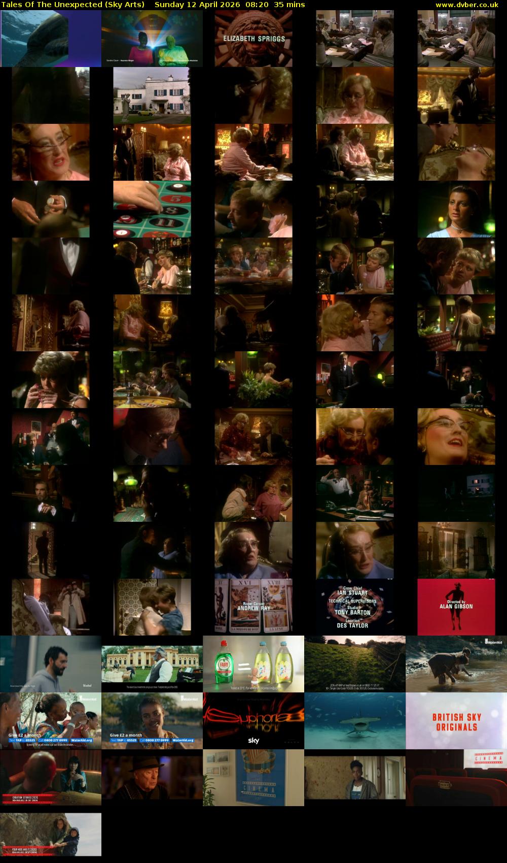 Tales Of The Unexpected (Sky Arts) Sunday 12 April 2026 08:20 - 08:55