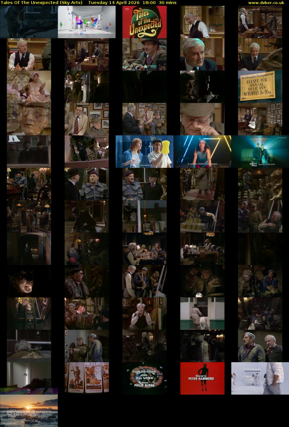 Tales Of The Unexpected (Sky Arts) Tuesday 14 April 2026 18:00 - 18:30