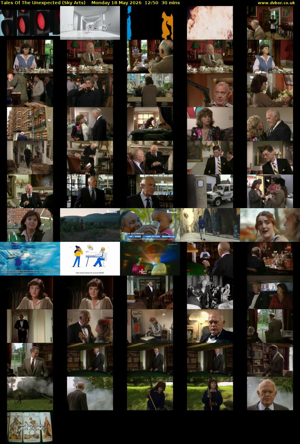 Tales Of The Unexpected (Sky Arts) Monday 18 May 2026 12:50 - 13:20