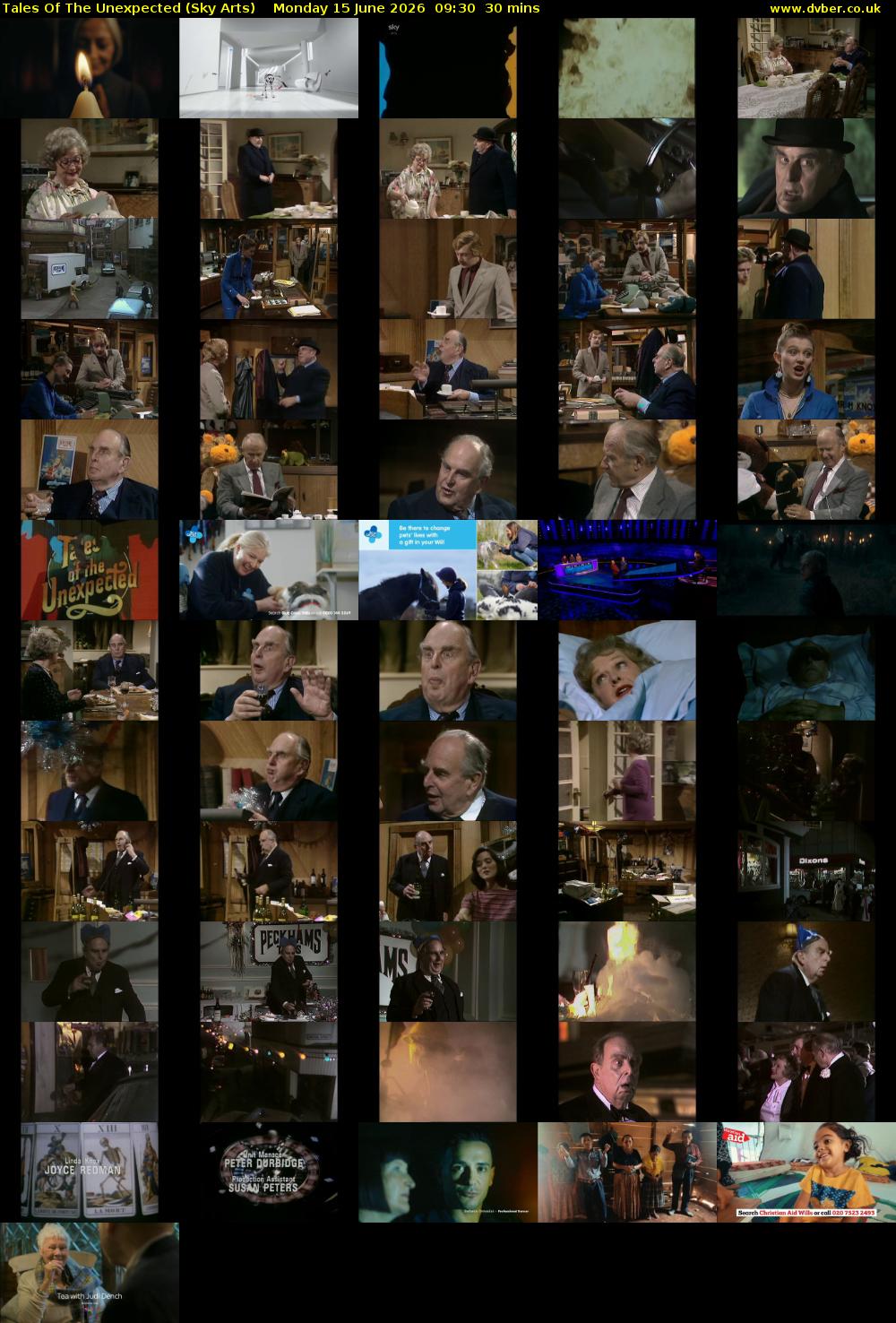 Tales Of The Unexpected (Sky Arts) Monday 15 June 2026 09:30 - 10:00