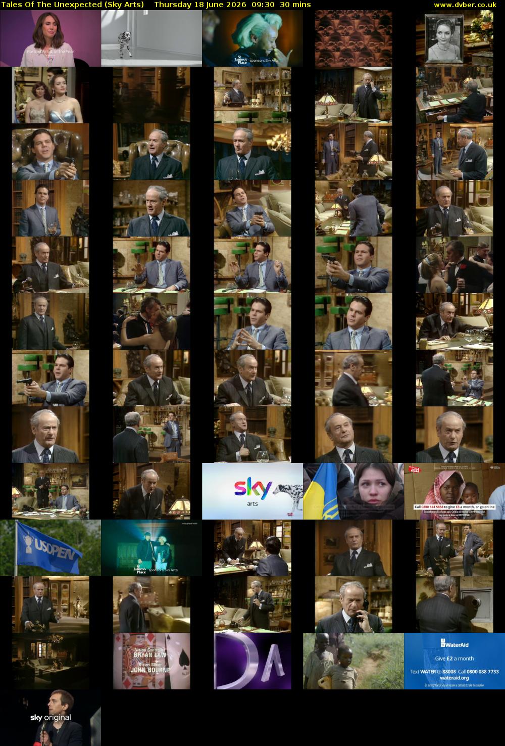 Tales Of The Unexpected (Sky Arts) Thursday 18 June 2026 09:30 - 10:00
