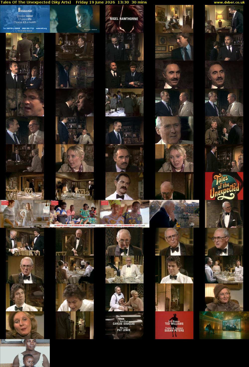 Tales Of The Unexpected (Sky Arts) Friday 19 June 2026 13:30 - 14:00