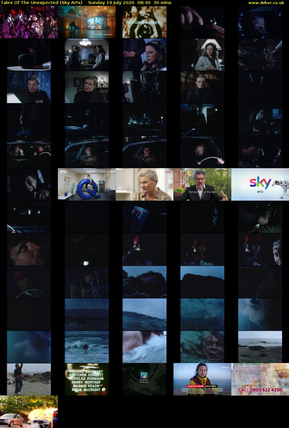 Tales Of The Unexpected (Sky Arts) Sunday 19 July 2026 08:40 - 09:10