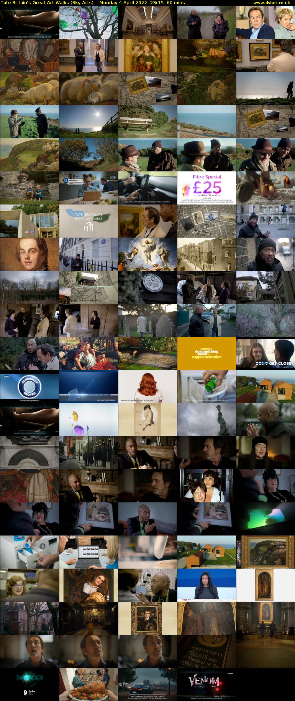 Tate Britain's Great Art Walks (Sky Arts) Monday 4 April 2022 23:15 - 00:15