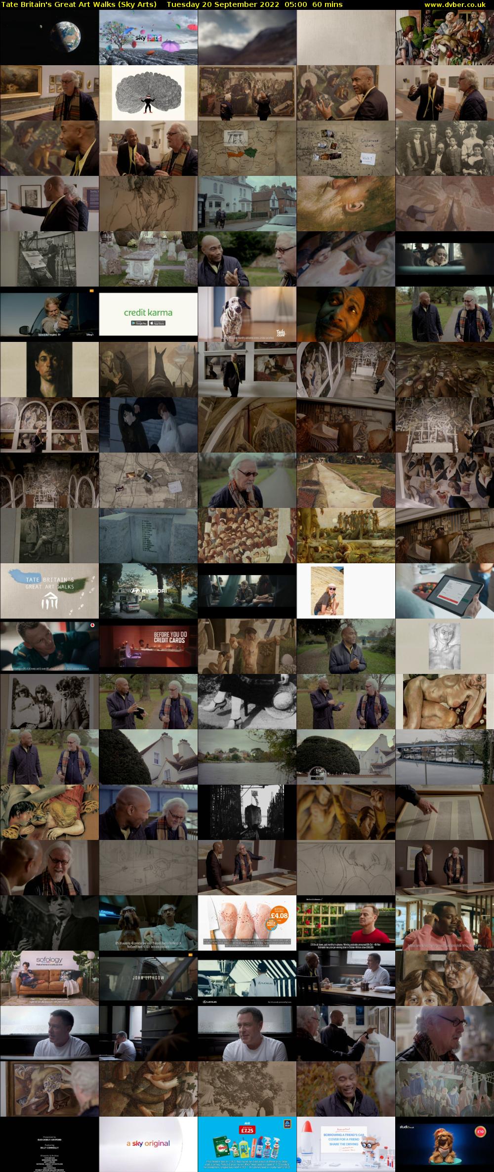 Tate Britain's Great Art Walks (Sky Arts) Tuesday 20 September 2022 05:00 - 06:00