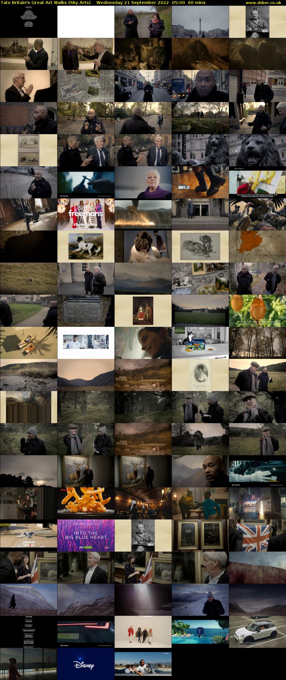 Tate Britain's Great Art Walks (Sky Arts) Wednesday 21 September 2022 05:00 - 06:00