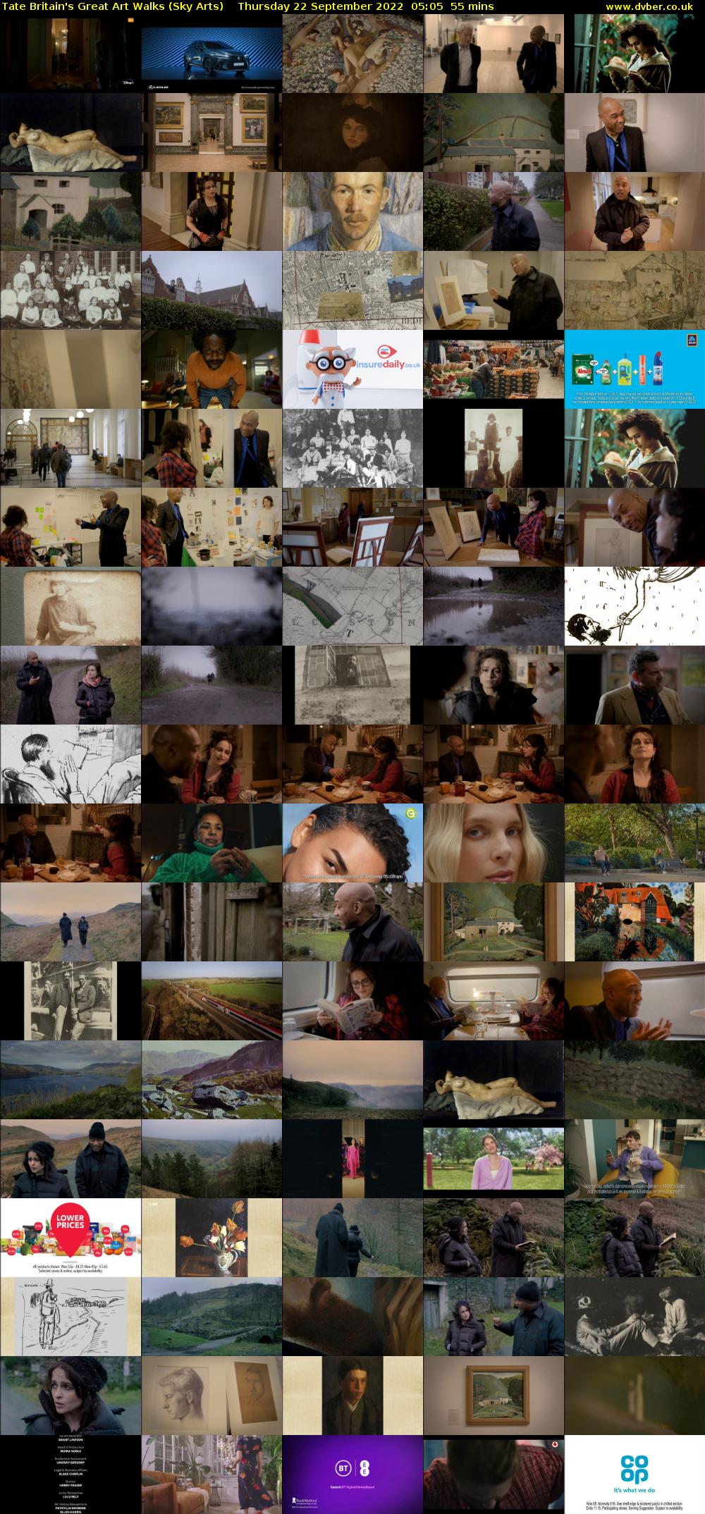 Tate Britain's Great Art Walks (Sky Arts) Thursday 22 September 2022 05:05 - 06:00
