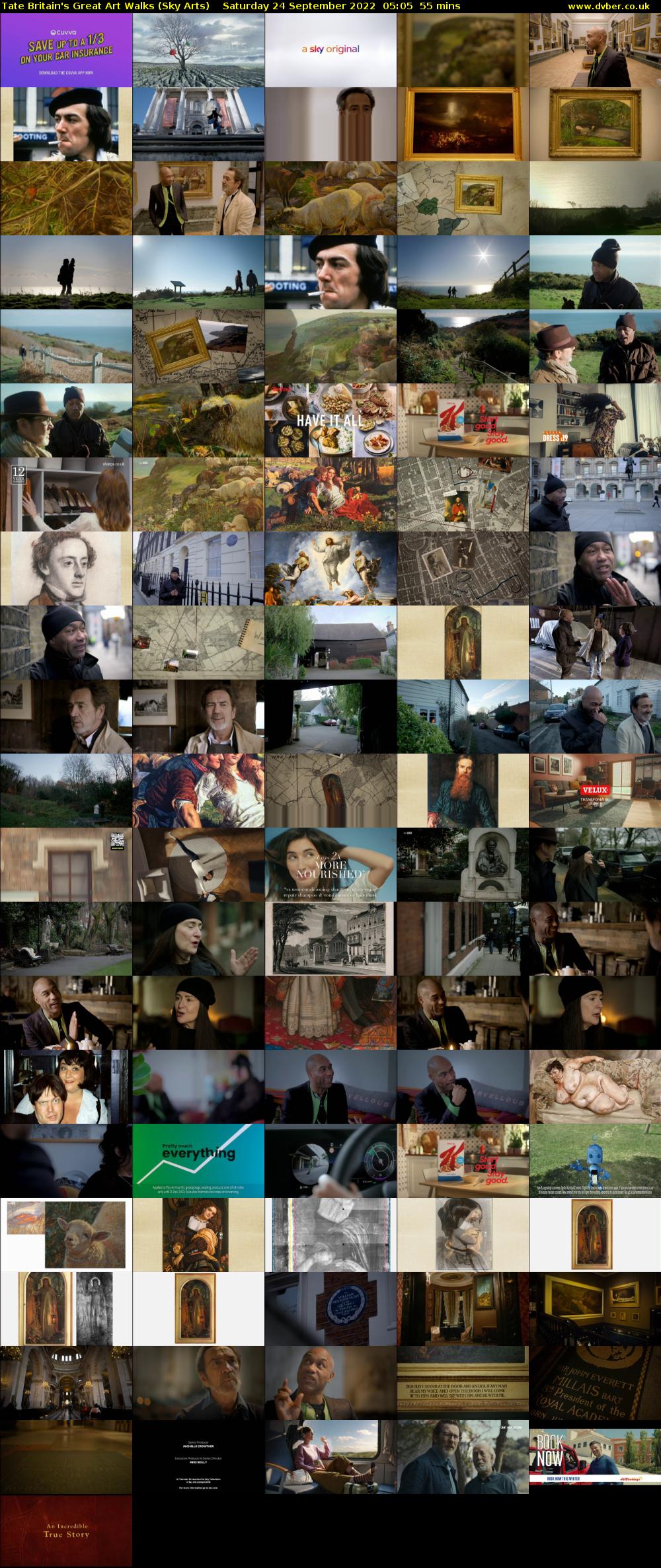 Tate Britain's Great Art Walks (Sky Arts) Saturday 24 September 2022 05:05 - 06:00