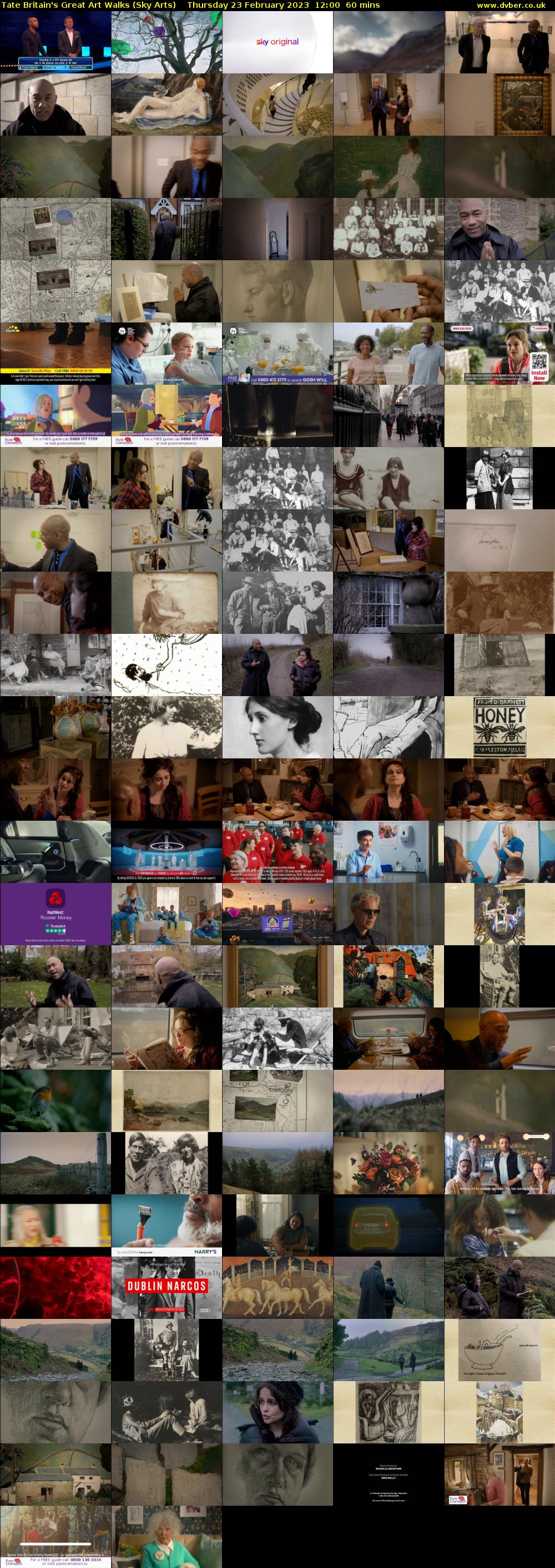 Tate Britain's Great Art Walks (Sky Arts) Thursday 23 February 2023 12:00 - 13:00