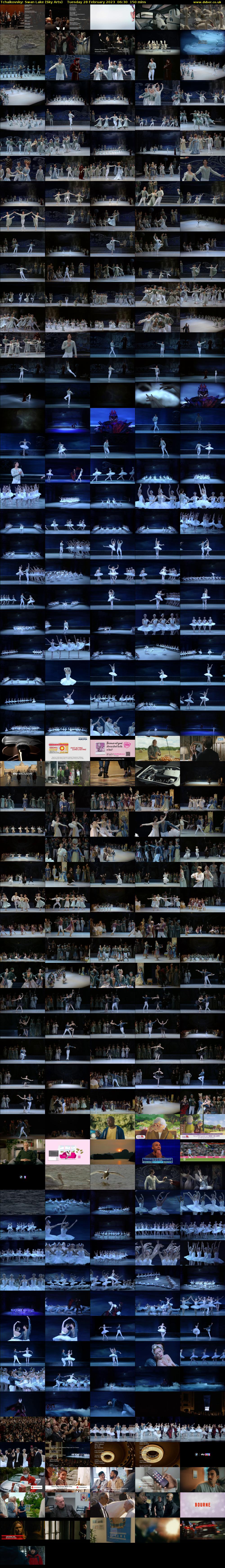 Tchaikovsky: Swan Lake (Sky Arts) Tuesday 28 February 2023 06:30 - 09:00