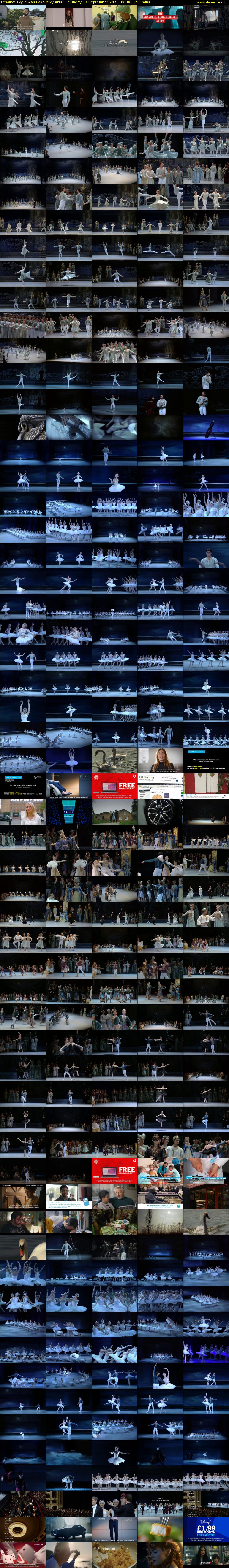 Tchaikovsky: Swan Lake (Sky Arts) Sunday 17 September 2023 06:00 - 08:30