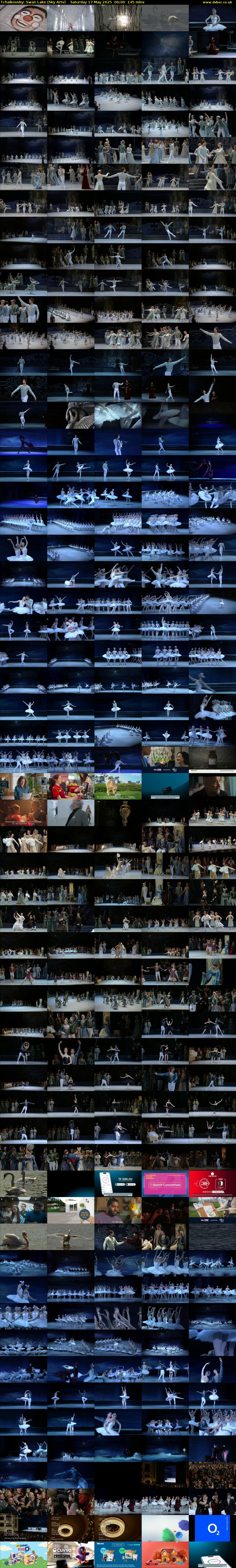 Tchaikovsky: Swan Lake (Sky Arts) Saturday 17 May 2025 06:00 - 08:25