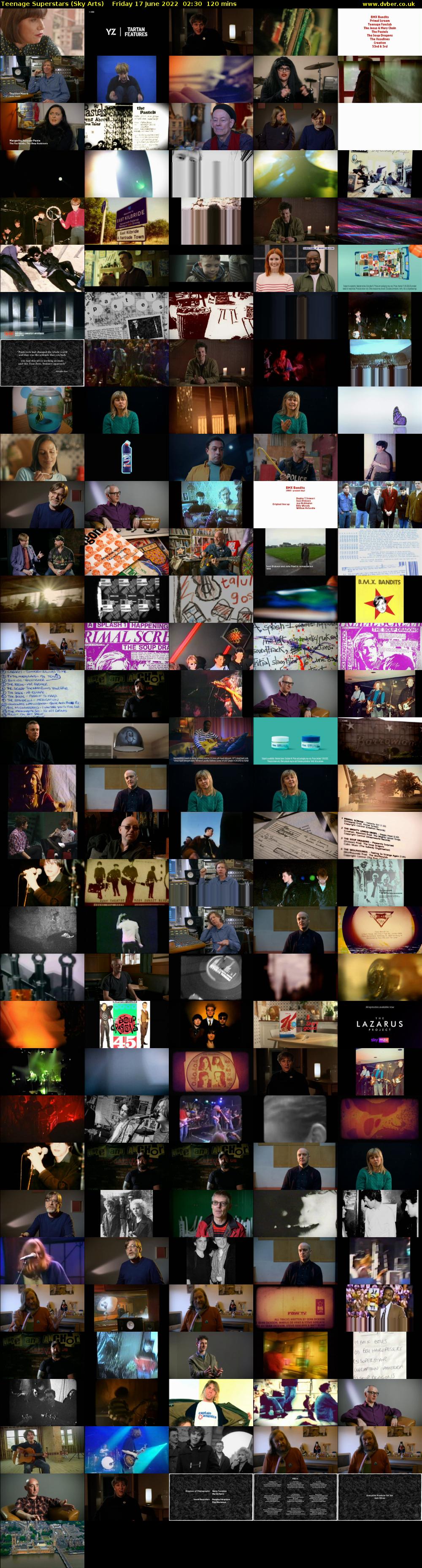 Teenage Superstars (Sky Arts) Friday 17 June 2022 02:30 - 04:30