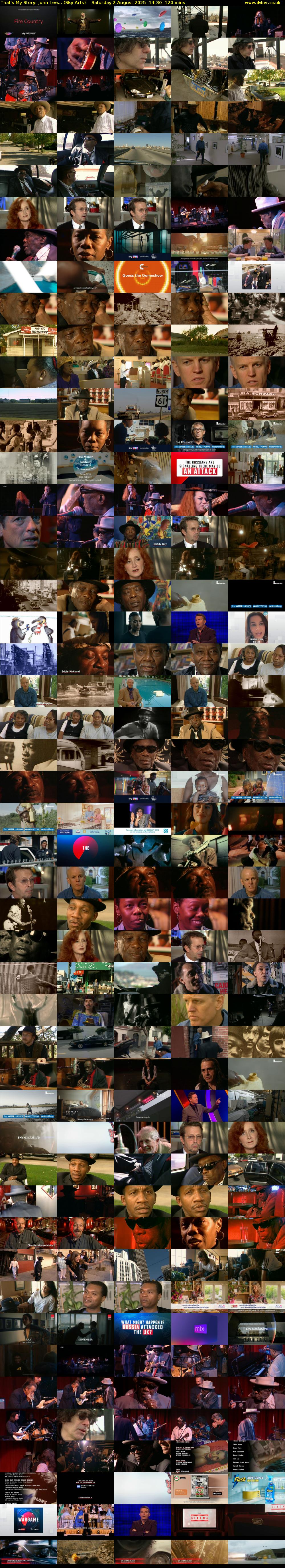 That's My Story: John Lee... (Sky Arts) Saturday 2 August 2025 14:30 - 16:30