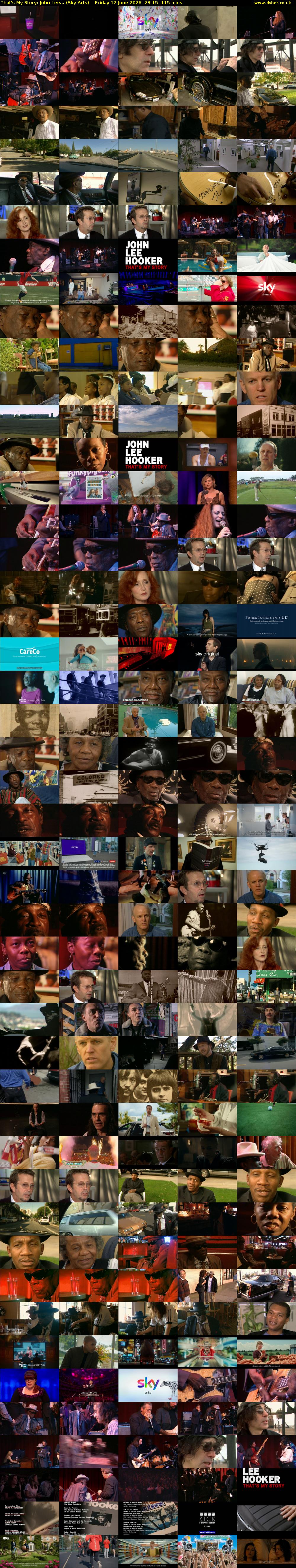 That's My Story: John Lee... (Sky Arts) Friday 12 June 2026 23:15 - 01:10