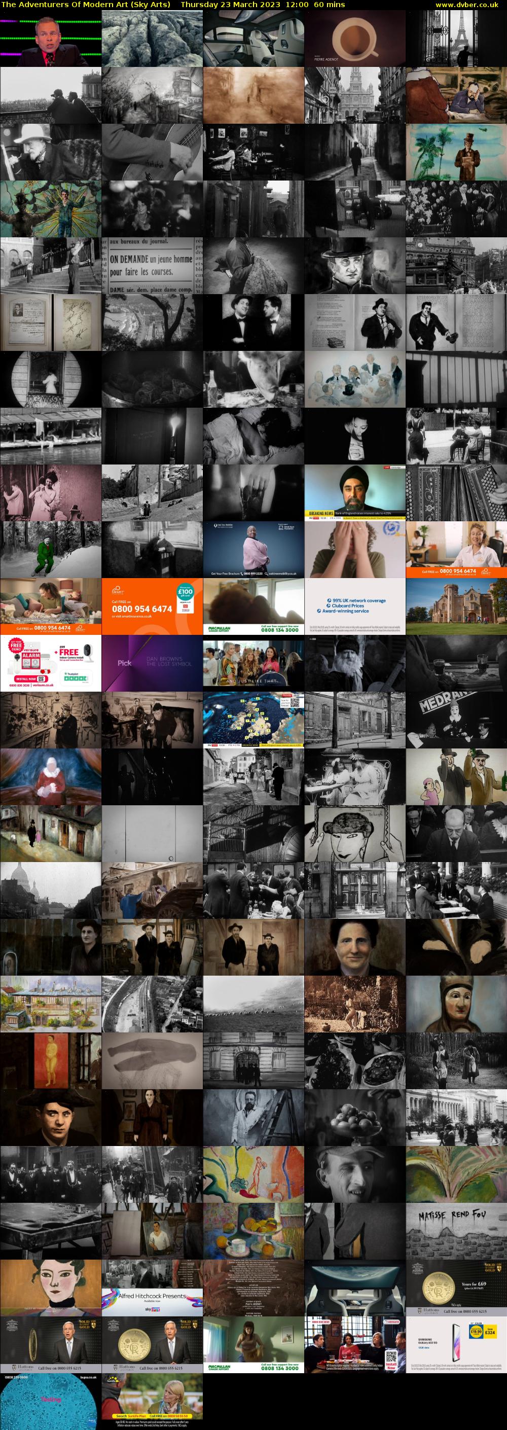 The Adventurers Of Modern Art (Sky Arts) Thursday 23 March 2023 12:00 - 13:00