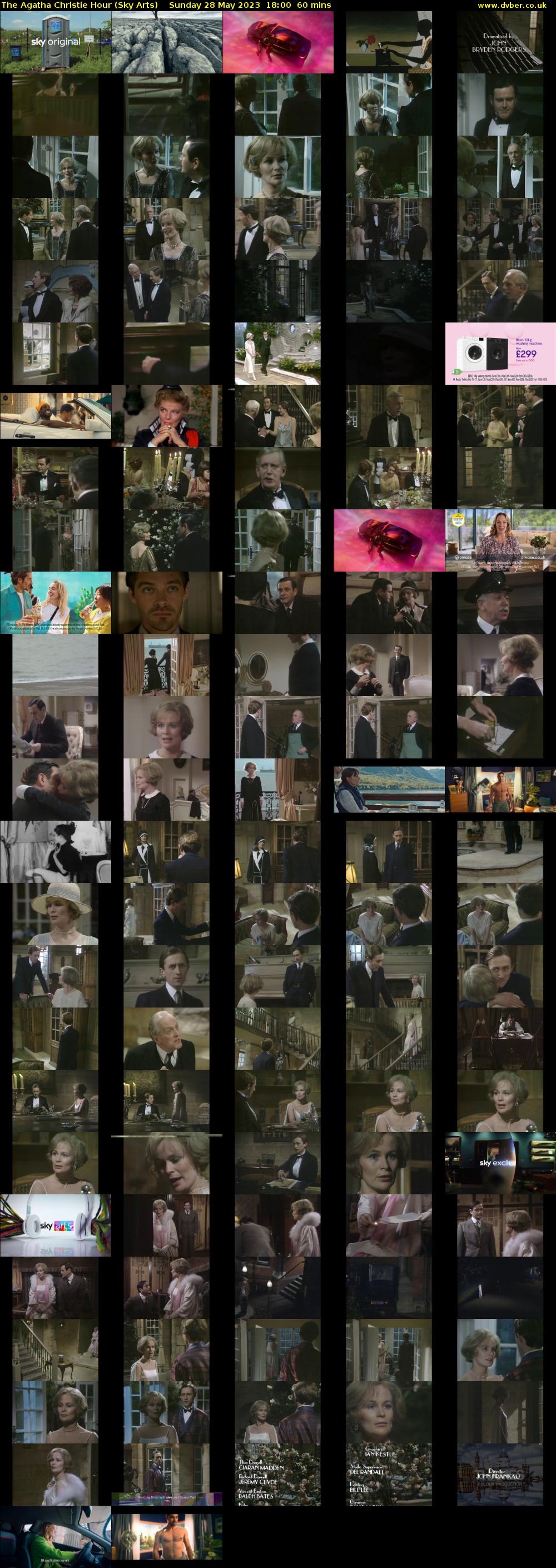 The Agatha Christie Hour (Sky Arts) Sunday 28 May 2023 18:00 - 19:00