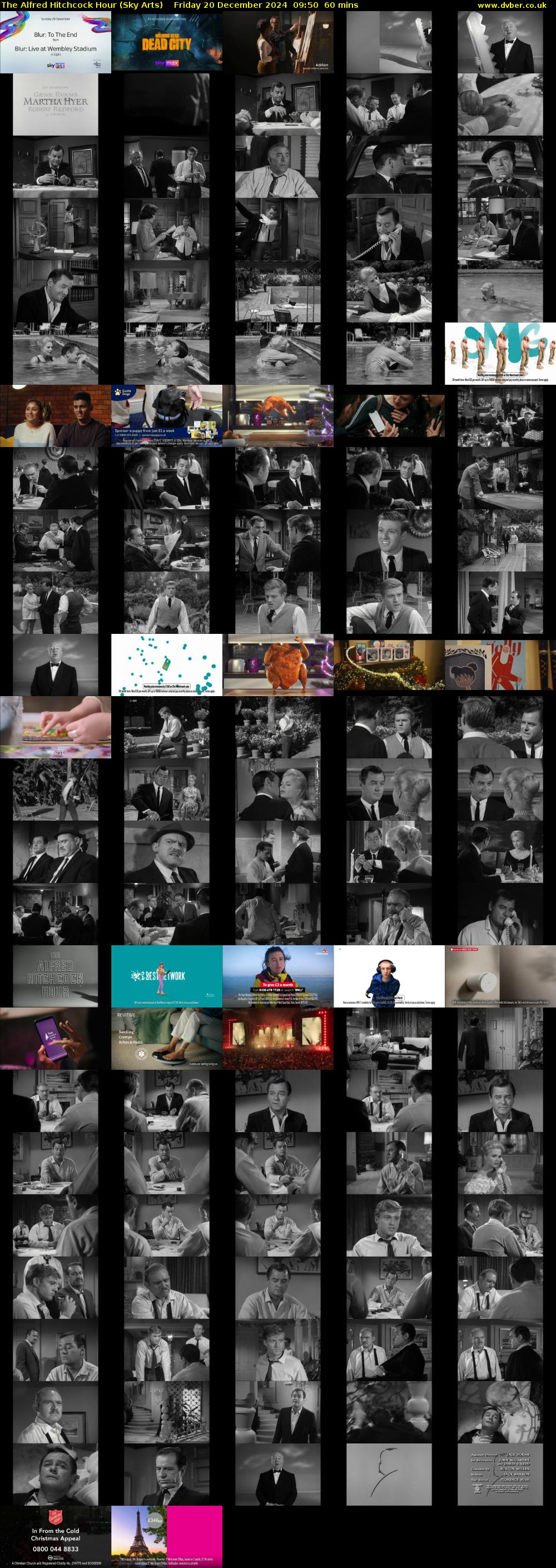 The Alfred Hitchcock Hour (Sky Arts) Friday 20 December 2024 09:50 - 10:50