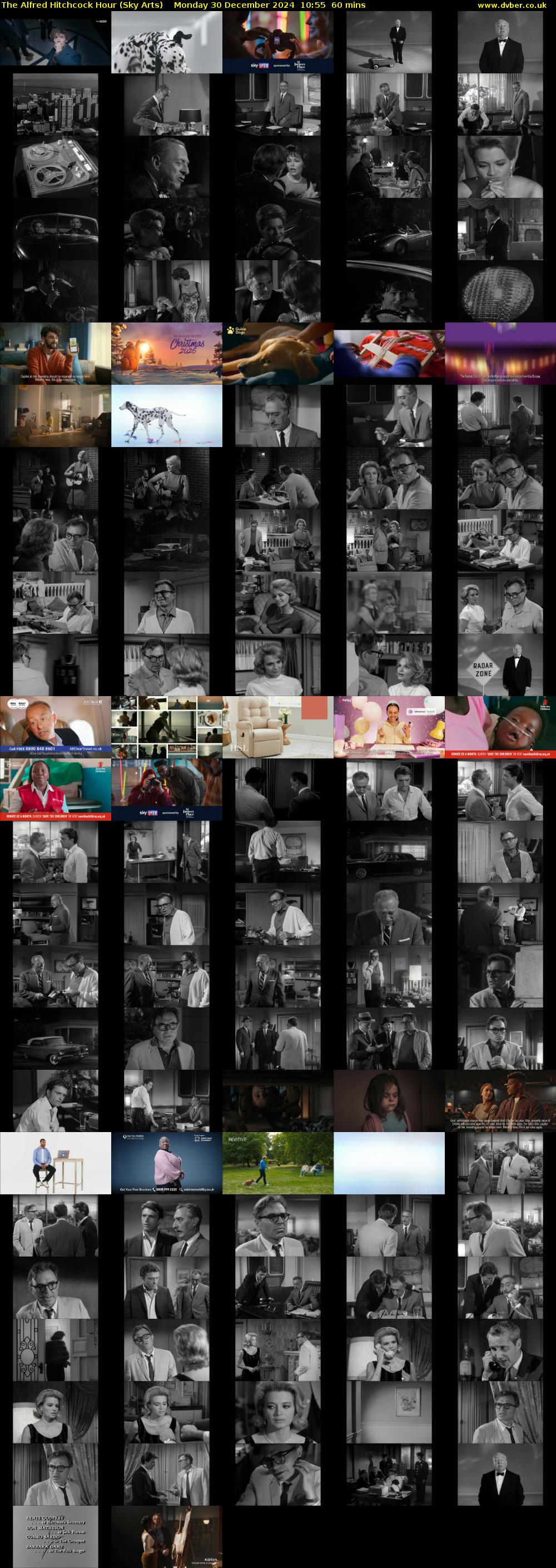 The Alfred Hitchcock Hour (Sky Arts) Monday 30 December 2024 10:55 - 11:55