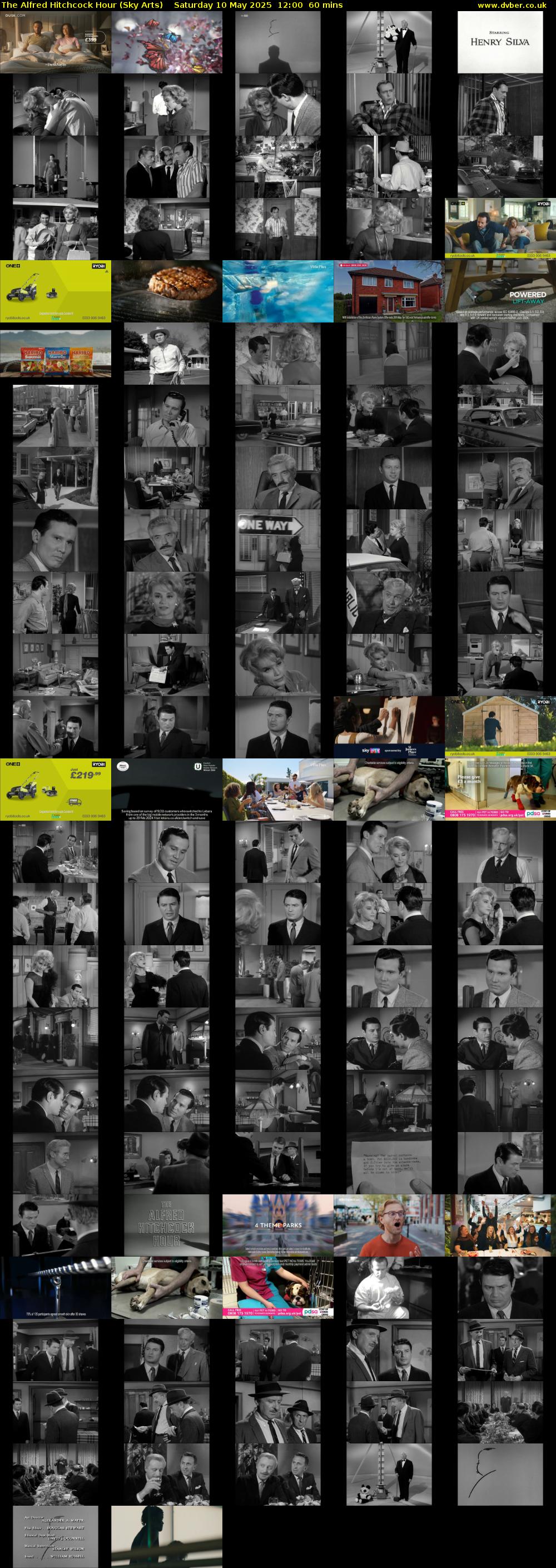 The Alfred Hitchcock Hour (Sky Arts) Saturday 10 May 2025 12:00 - 13:00