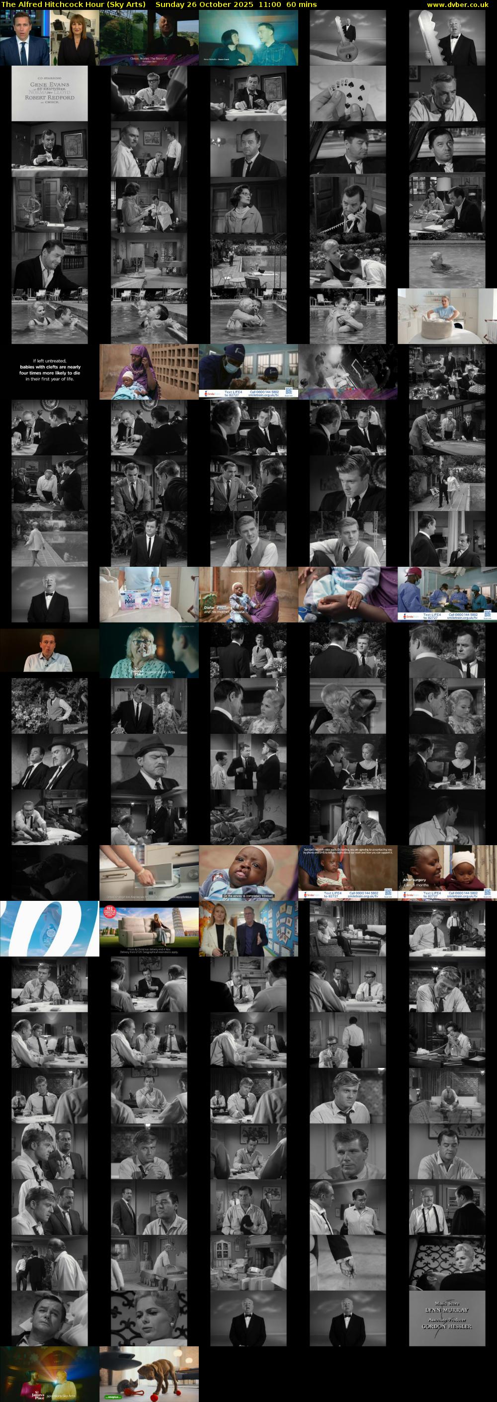 The Alfred Hitchcock Hour (Sky Arts) Sunday 26 October 2025 11:00 - 12:00