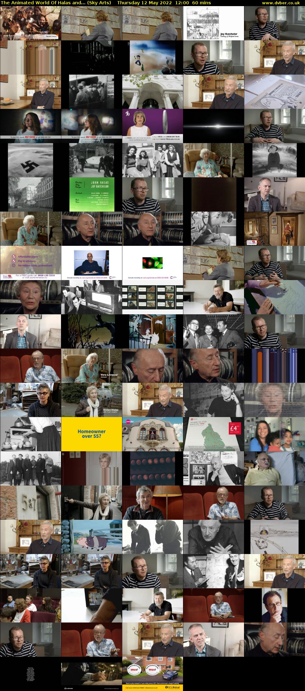 The Animated World Of Halas and... (Sky Arts) Thursday 12 May 2022 12:00 - 13:00