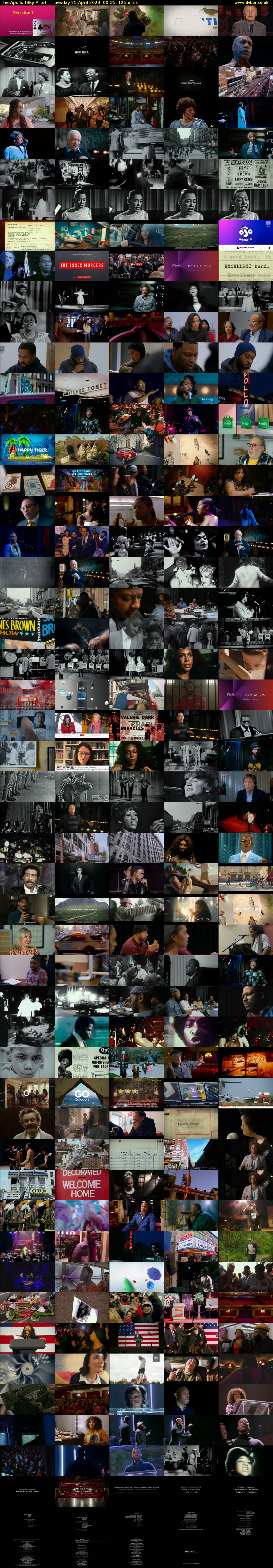 The Apollo (Sky Arts) Tuesday 25 April 2023 00:35 - 02:40