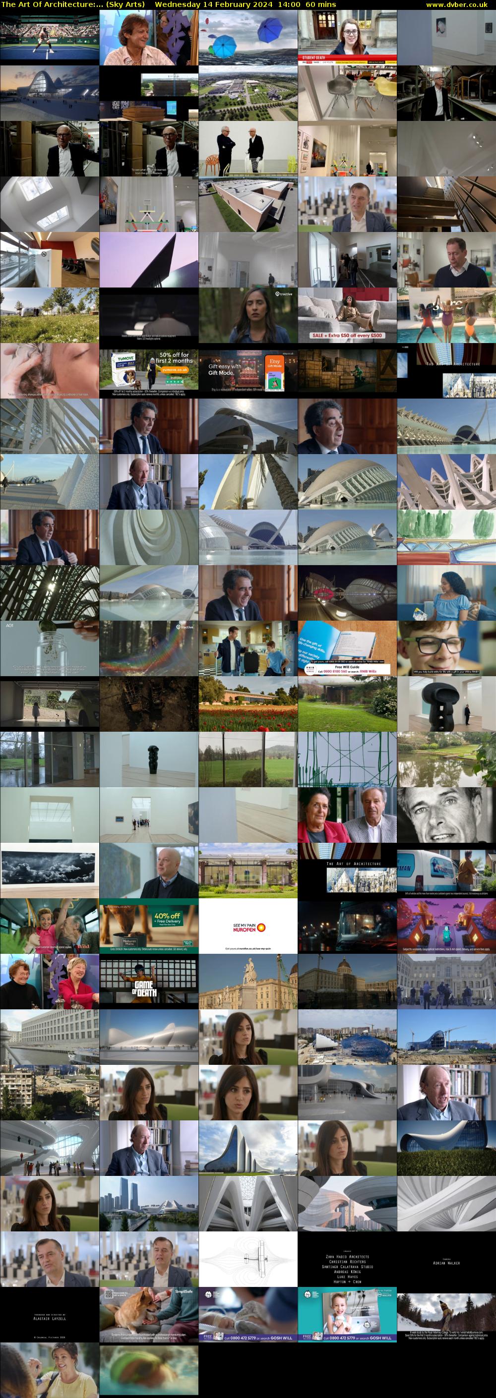 The Art Of Architecture:... (Sky Arts) Wednesday 14 February 2024 14:00 - 15:00