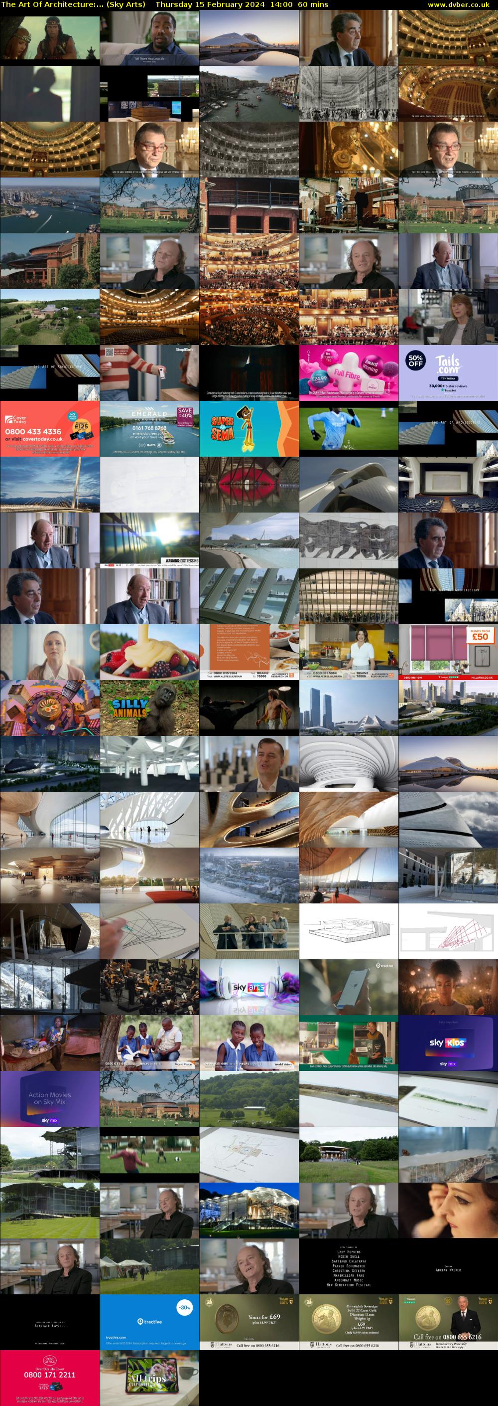 The Art Of Architecture:... (Sky Arts) Thursday 15 February 2024 14:00 - 15:00