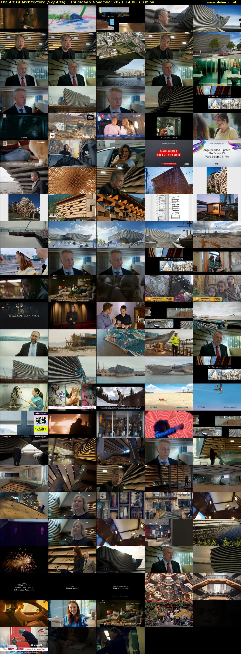 The Art Of Architecture (Sky Arts) Thursday 9 November 2023 14:00 - 15:00