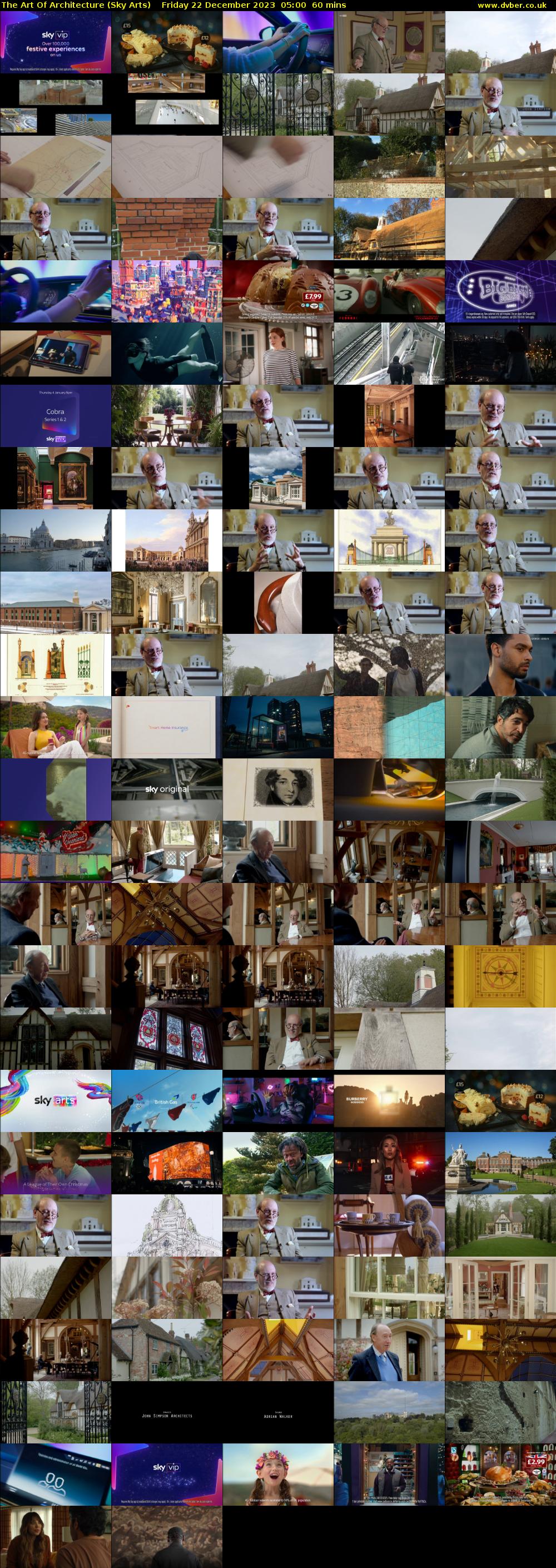 The Art Of Architecture (Sky Arts) Friday 22 December 2023 05:00 - 06:00