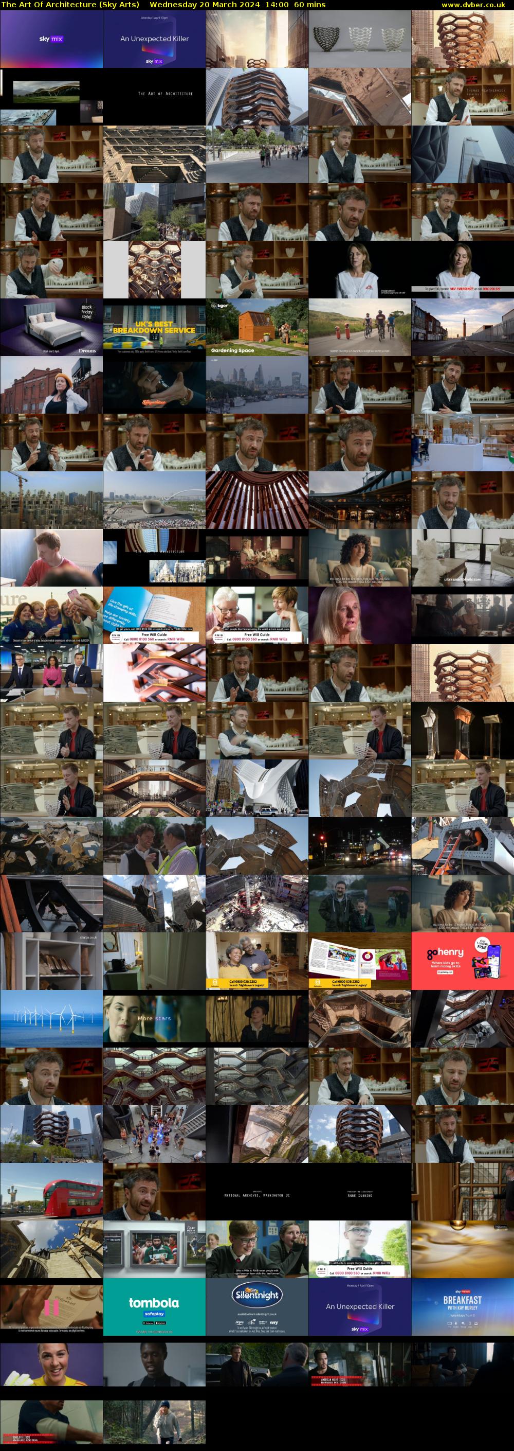 The Art Of Architecture (Sky Arts) Wednesday 20 March 2024 14:00 - 15:00