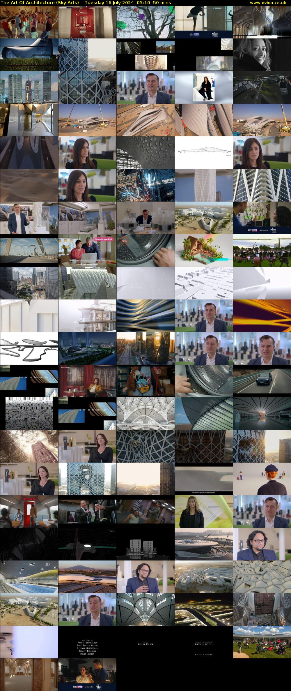 The Art Of Architecture (Sky Arts) Tuesday 16 July 2024 05:10 - 06:00