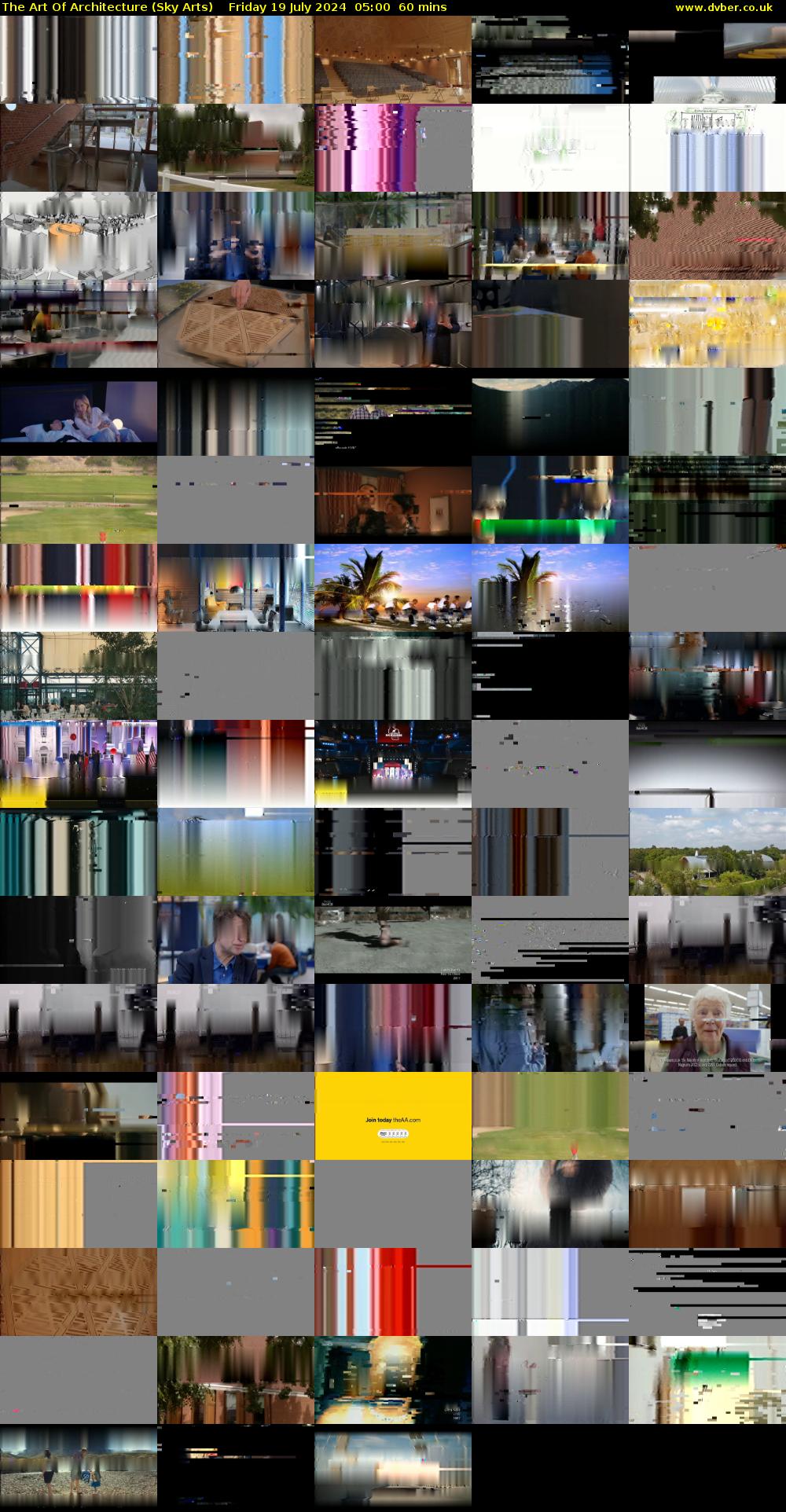 The Art Of Architecture (Sky Arts) Friday 19 July 2024 05:00 - 06:00