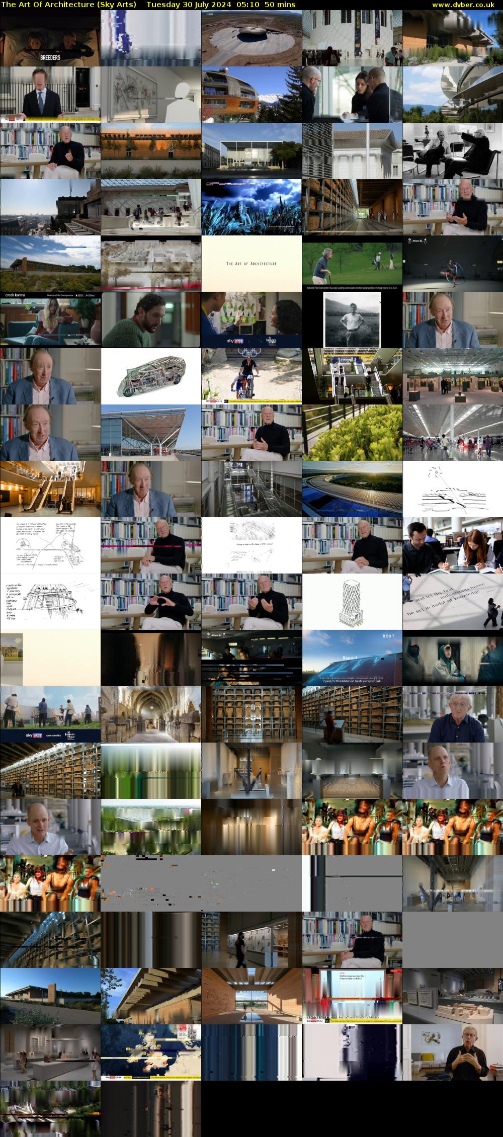 The Art Of Architecture (Sky Arts) Tuesday 30 July 2024 05:10 - 06:00