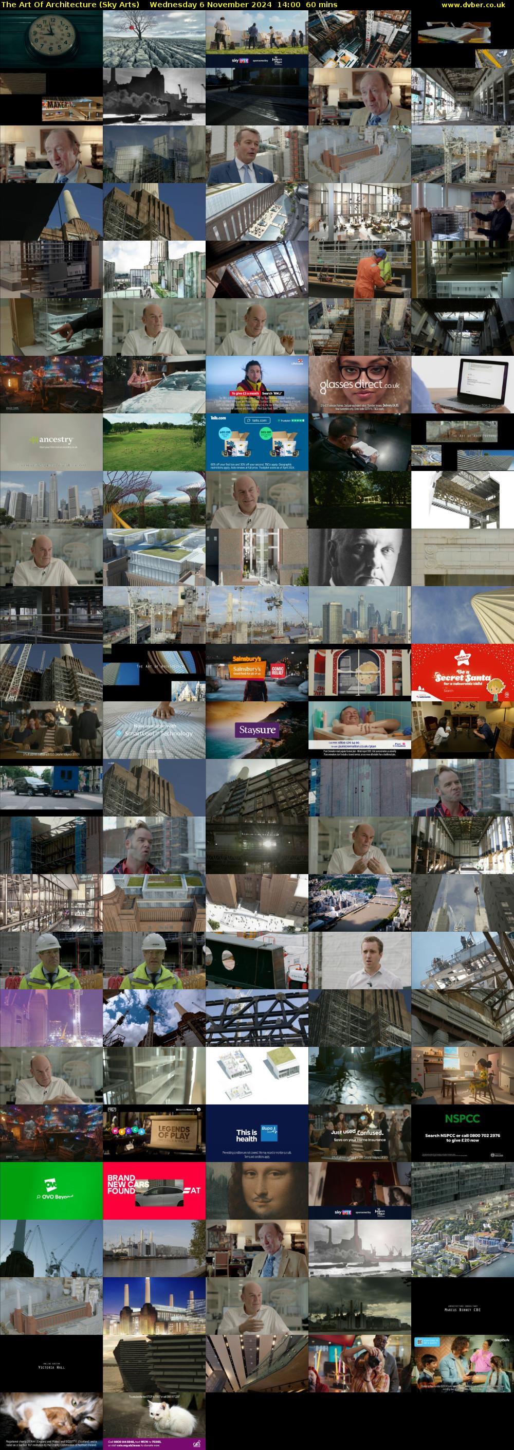 The Art Of Architecture (Sky Arts) Wednesday 6 November 2024 14:00 - 15:00