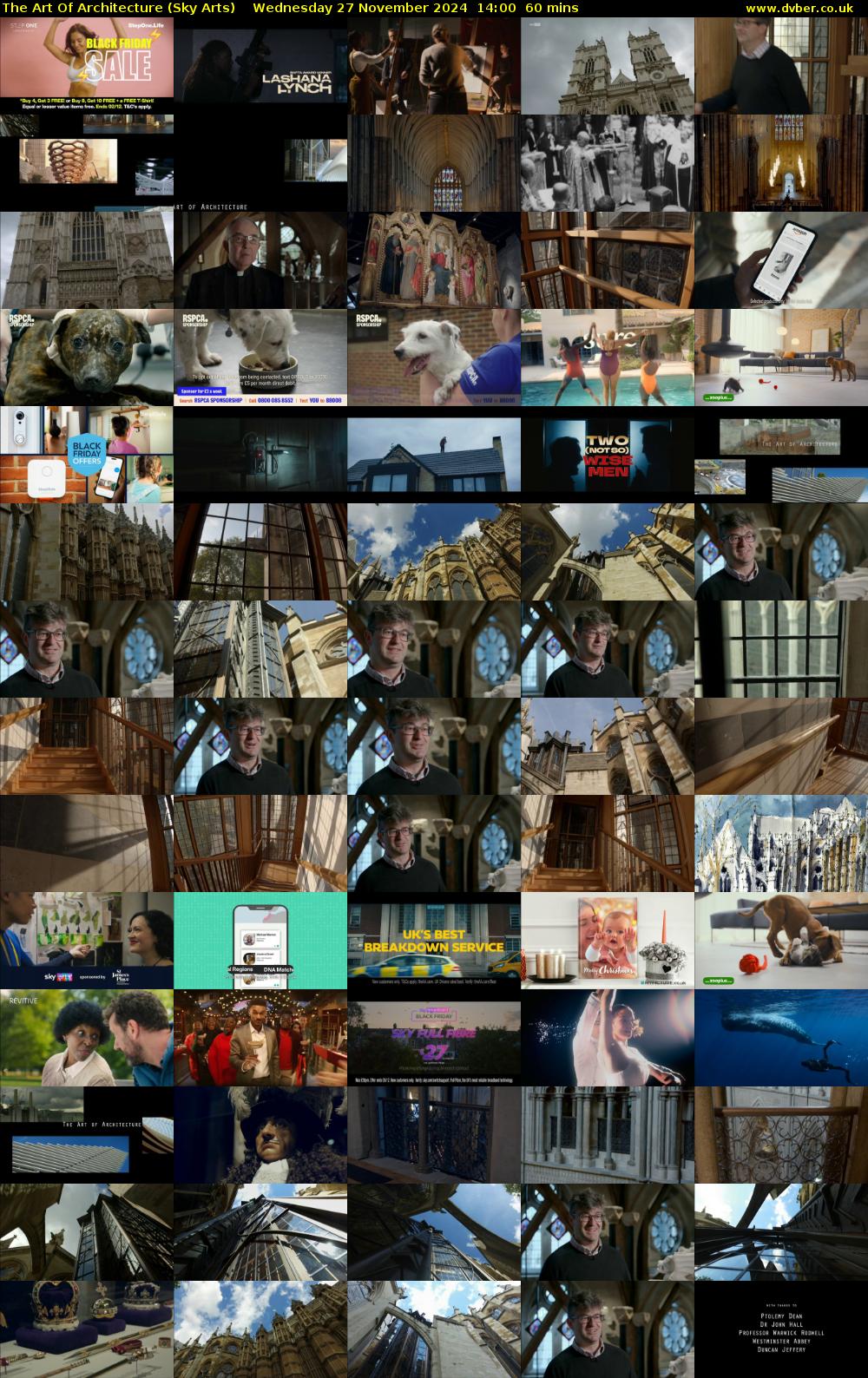 The Art Of Architecture (Sky Arts) Wednesday 27 November 2024 14:00 - 15:00