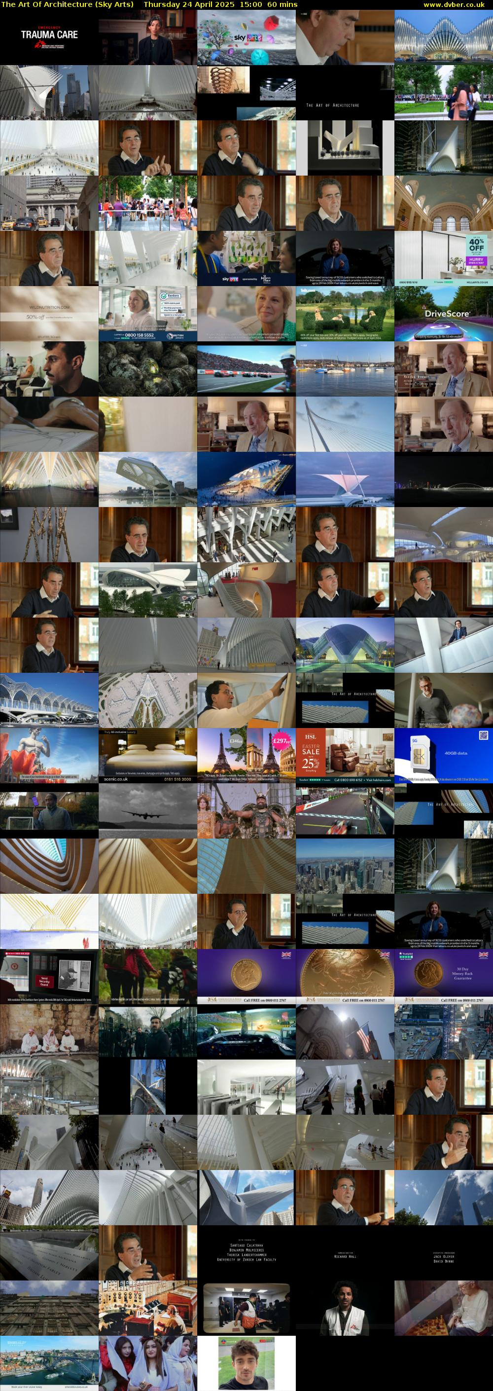 The Art Of Architecture (Sky Arts) Thursday 24 April 2025 15:00 - 16:00