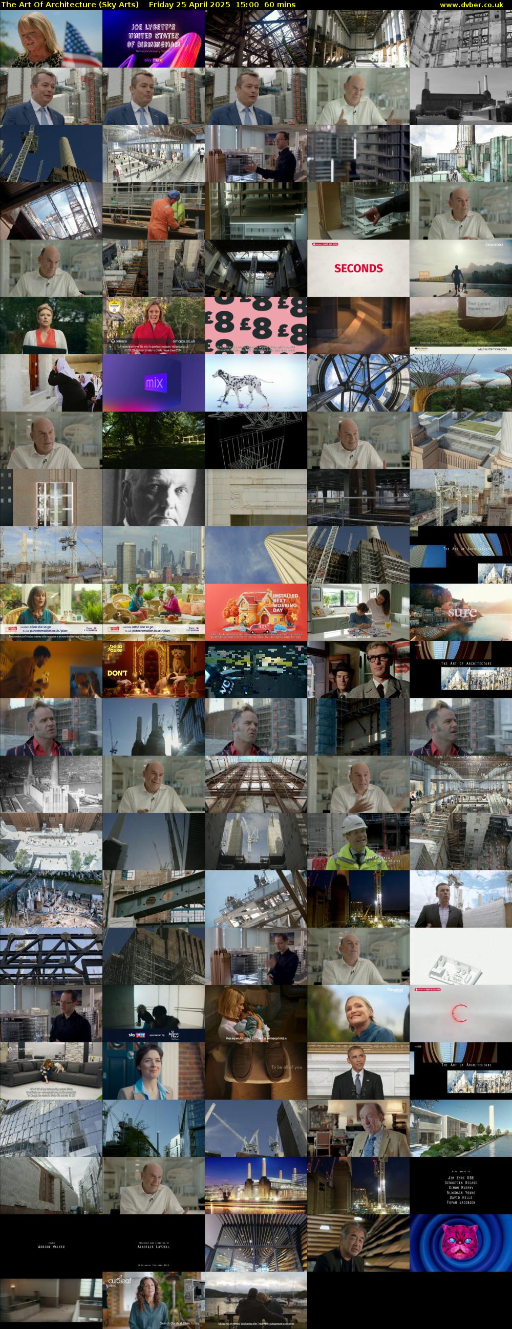 The Art Of Architecture (Sky Arts) Friday 25 April 2025 15:00 - 16:00